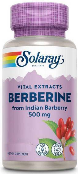 Solaray: Berberine 500mg 120 Caps