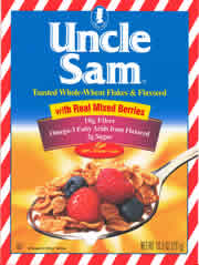 CEREAL,UNCLE SAM W/BERRIE