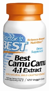 Best Camu Camu Extract 120 VC,  4:1 Extract from Doctors Best