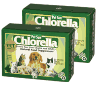 Pet Sun Chlorella 60 wafers from SUN CHLORELLA PRODUCTS
