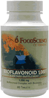 Bioflavonoids Complex 1000mg 60 tabs from FOODSCIENCE OF VERMONT