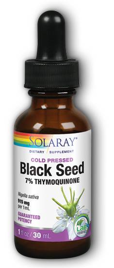 Solaray: Black Seed Oil 7% Thymoquinone 30 ml