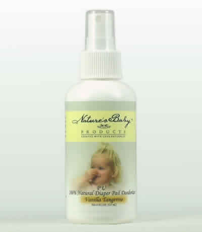 All Natural Diaper PU Pail Deodorizer LOVELY LAVENDER 4 fl oz from NATURES BABY PRODUCTS