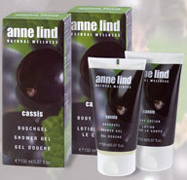 Borlind of germany - Anne lind shower gel cassis 5.07