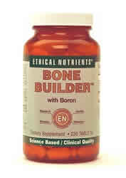 Bone Builder with Boron 120 tabs from ETHICAL NUTRIENTS