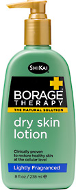 Borage lotion lightly fragranced, 8 oz