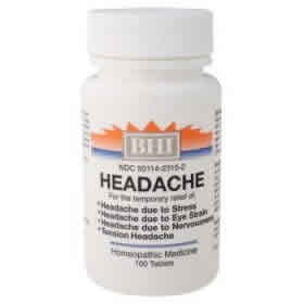 Headache 100 tabs from BHI