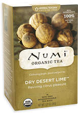 Numi teas - Dry desert lime teasans 18BAGS