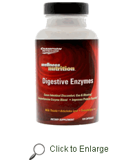 Wellness Nutrition Digestive Enzymes 120 caps from CHAMPION NUTRITION