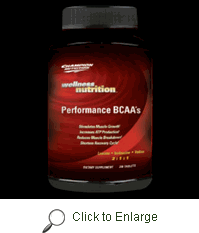 CHAMPION NUTRITION: Wellness Nutrition BCAA's 200 caps