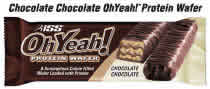 OH YEAH PROTN WAFER CHOC 9/BX 9/BOX Chocolate Chocolate from ISS RESEARCH