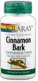 Cinnamon Bark 60 vegetarian caps 500mg from Solaray