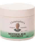 Ointment Menthol Rub .25 oz from CHRISTOPHER'S ORIGINAL FORMULAS