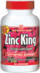 Zinc King Lozenges Raspberry Bonus Pack 60+60 loz from NUTRITION NOW