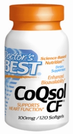 CoQsol CF 100mg 120S/G from Doctors Best