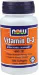 Now - Vit d-400 iu - 180 SGELS
