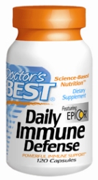 Doctors Best: Daily Immune Defense 120 Capsules