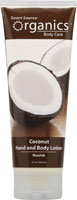 Desert essence - Organics tropical coconut hand body lotion 8OZ