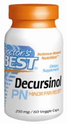Decursinol-PN (PN stands for Pain) 250 mg Decursinol-50 60 veggie caps from Doctors Best