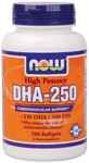 DHA-250 500mg  120 SGELS 1 from NOW