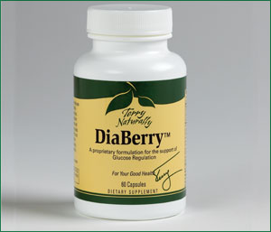 DiaBerry Regulate Blood Sugar Levels 60 Caps from EuroPharma