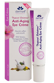 DERMA E: Tropical Solutions Anti-Aging Eye Creme 1 2 oz