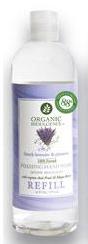 ORGANIC INDULGENCE: French Lavender and Plumeria Foaming Hand Wash Refill 16 oz
