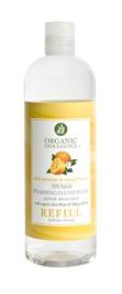 ORGANIC INDULGENCE: White Nectarine and Orange Blossom Foaming Hand Wash Refill 16 oz
