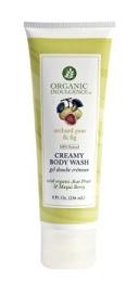ORGANIC INDULGENCE: Orchard Pear and Fig Body Wash 8 oz