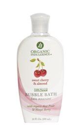 Sweet cherry and almond bubble bath
