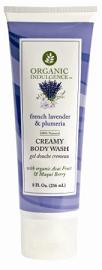 French lavender and plumeria body wash, 8 oz