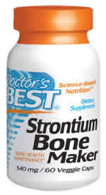 Strontium Bone Maker 340mg 60VC from Doctors Best