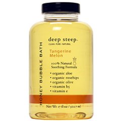 Tangerine Melon Honey Bubble Bath 17 oz from DEEP STEEP