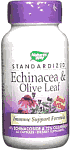 Echinacea & olive leaf standardized extract, 60 caps