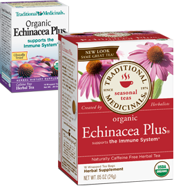 TRADITIONAL MEDICINALS TEAS: Organic Echinacea Plus Tea 16 bags