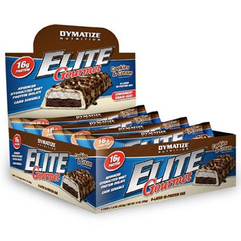 Elite gourmet bar cookies and cream, 6 BOX