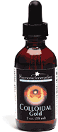 Colloidal Gold 2 fl oz from HARMONIC INNERPRIZES