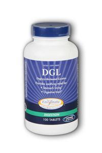 DGL 100 chew tabs from Enzymatic Therapy