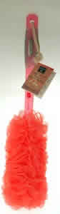 Feng Shui Mesh Body Brush with Ergo Grip - fire frosted rose 1 pc from EARTH THERAPEUTICS