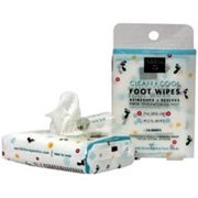Tea tree oil foot wipes, 15 wipes
