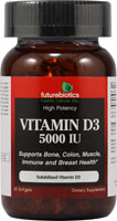 Futurebiotics - Vitamin d 5000iu 90 softgels