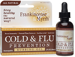 FRANKINCENSE and MYRRH: Cold and Flu 2 oz