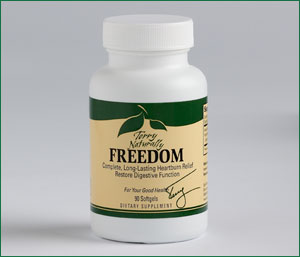 EuroPharma: Freedom Heart Burn Relief (GERD) 90 Softgels