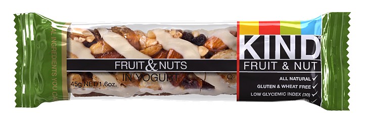 Kind snacks - Kind bar frt and nut with yogurt 8 1