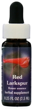 Red larkspur dropper, 0.25OZ