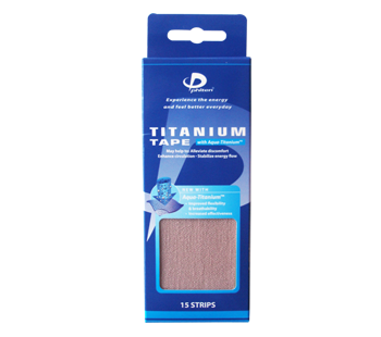 Phi-ten usa - Titanium tape pre-cut strips 2x4 inch 15 strips