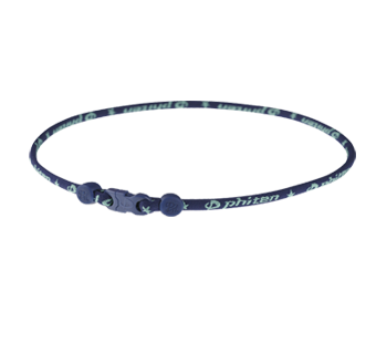 Phi-ten usa - Titanium necklace star style green navy 22inch 1 pc