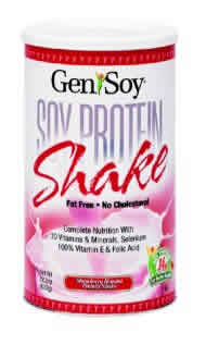 Genisoy Protein Powder Strawberry Banana 22.2 oz from MLO PRODUCTS/GENISOY