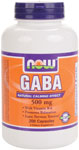 Gaba 500mg 200 Caps from NOW