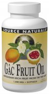 Gac Fruit Oil 1000mg 60 Softgel from SOURCE NATURALS